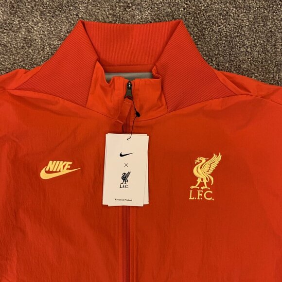Nike Womens Liverpool FC Full Zip Soccer Track Jacket Size M - Medium - NWT $110 - Picture 2 of 12